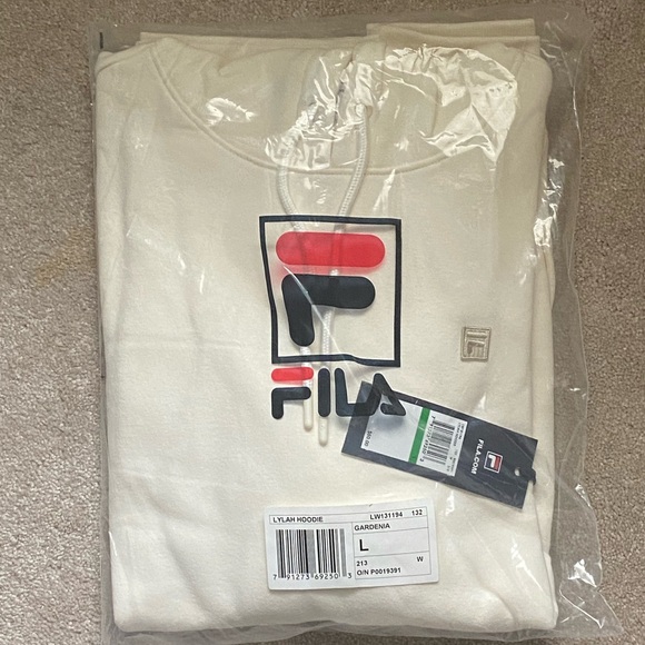 Women’s FILA Large Gardenia Lylah Hoodie - NEW WITH TAGS - Picture 7 of 8